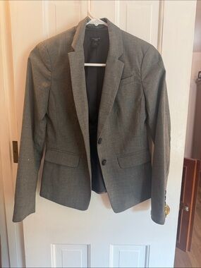 Ann Taylor Gray Tailored Women's Blazer